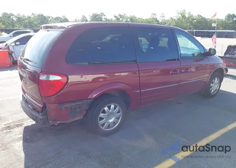 2007 Chrysler Town & Country Limited из США, поврежденный, VIN 2A8GP64L97R327359